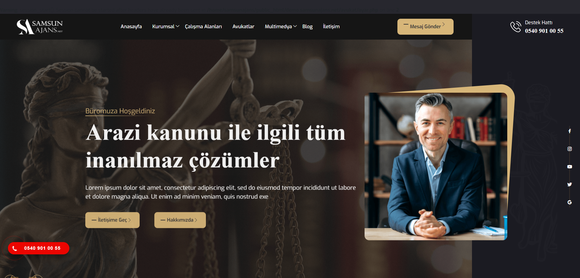 Avukat Web Tasarımı - Seo Uygun